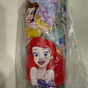 Disney Princess Tumbler Ariel, Snow White, Cinderella, Belle, Sleeping Beauty